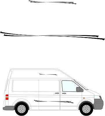 229 - Camper Van Graphics, Motor Home Vinyl Graphics Kit, Decals / Stickers.