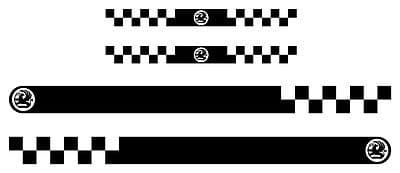 38 - Camper Van Graphics, Motor Home Vinyl Graphics Kit, Decals / Stickers.