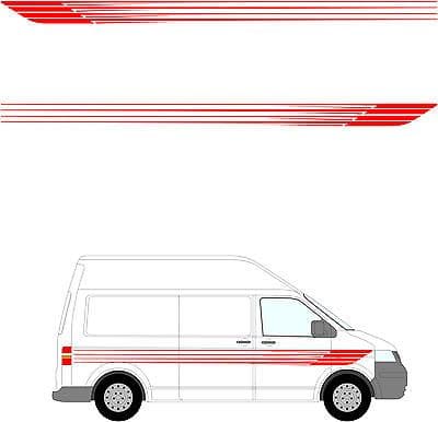 412 - Camper Van Graphics Motor Home Vinyl Graphics Kit Decals / Stickers