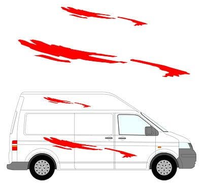 62 - Camper Van Graphics, Motor Home Vinyl Graphics Kit, Decals / Stickers.