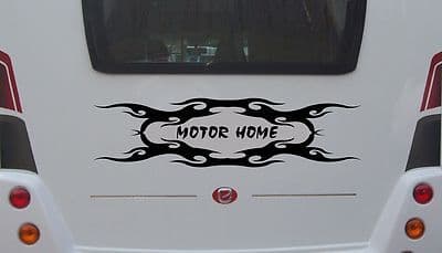 65 - Camper Van Graphics, Motor Home Vinyl Graphics Kit, Decals / Stickers.