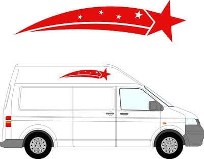 67 - Camper Van Graphics, Motor Home Vinyl Graphics Kit, Decals / Stickers.