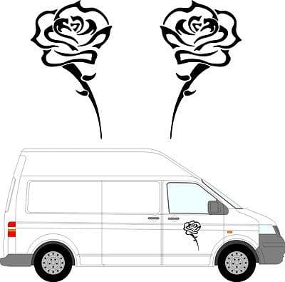 70 - Camper Van Graphics, Motor Home Vinyl Graphics Kit, Decals / Stickers.