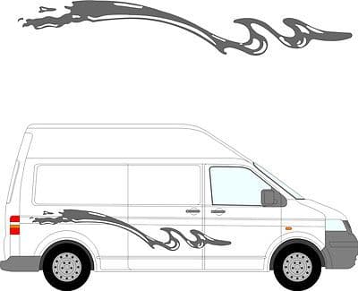 78 - Camper Van Graphics, Motor Home Vinyl Graphics Kit, Decals / Stickers.