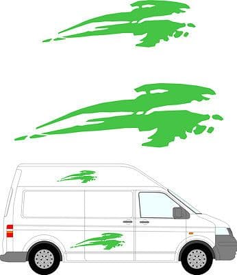 85 - Camper Van Graphics, Motor Home Vinyl Graphics Kit, Decals / Stickers.