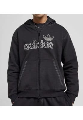 Adult's Adidas 'Script' Hoodie (JM5616) x4: £18.95
