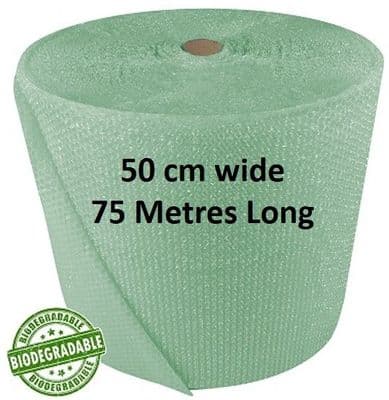 Biodegradable Bubble Wrap; 50 cm wide