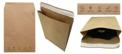 Biodegradable Paper Mailing Bags x100 Pieces