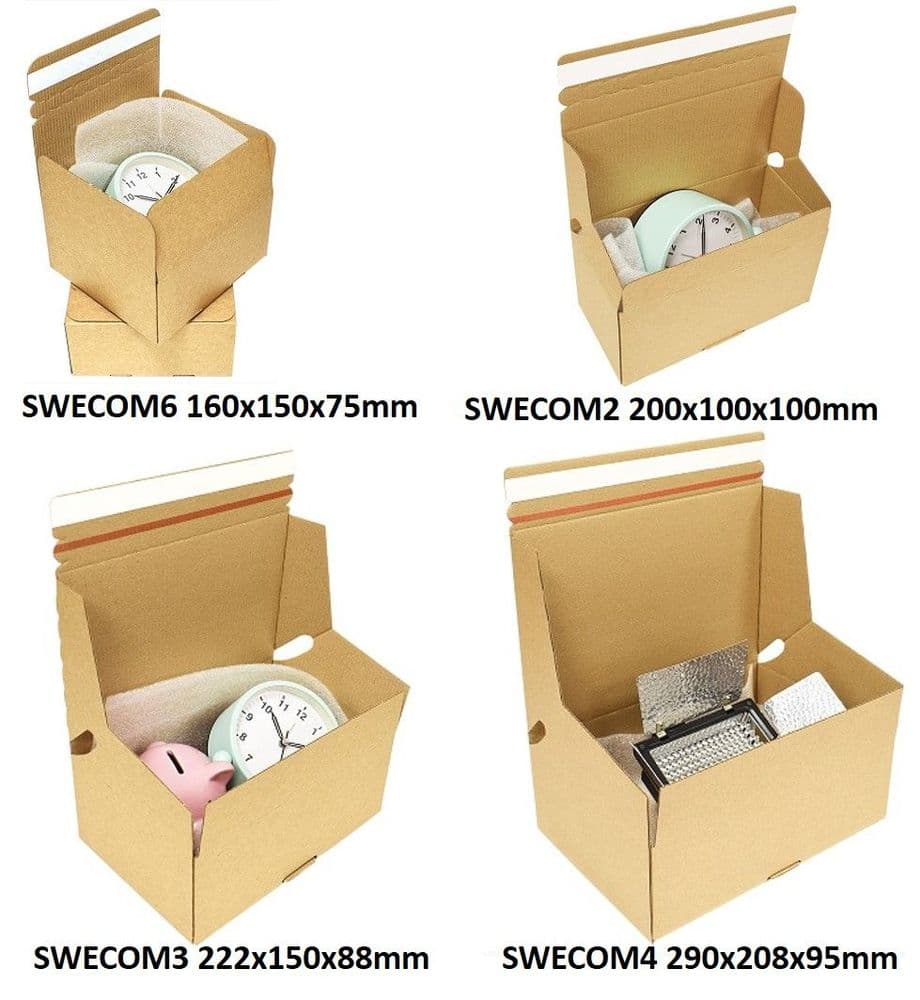 Ecom Box Sample Ecom Crashlock Boxes