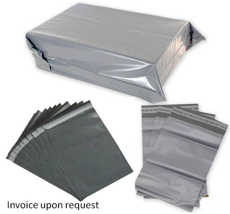 Grey Mailing Bags x100 Pieces