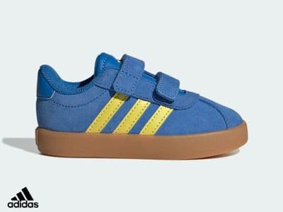 Infant’s Adidas ‘VL Court 3’ Trainers (JH6306) x4: £12.95