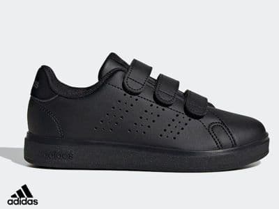 Junior Adidas ‘Advantage’ Trainers (GW6490) x2: £14.95