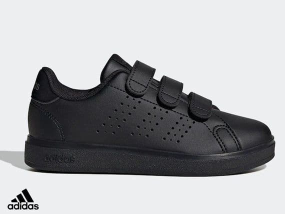 Junior Adidas ‘Advantage’ Trainers (GW6490) x2: £14.95