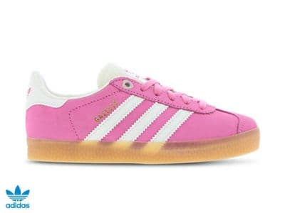 Junior Adidas ‘Gazelle’ Trainers (IE1115) x4: £16.95