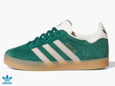Junior Adidas ‘Gazelle’ Trainers (IF7158) x4: £16.95