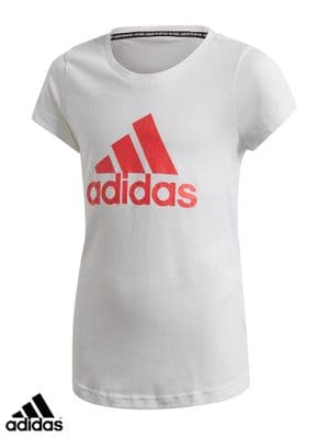 Junior Adidas Girls ‘MH Bos’ T Shirts (FM6509) x7: £3.50