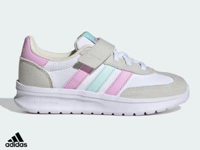 Junior Adidas ‘Run 70s 2.0’ Trainers (JI4700) x2: £14.95