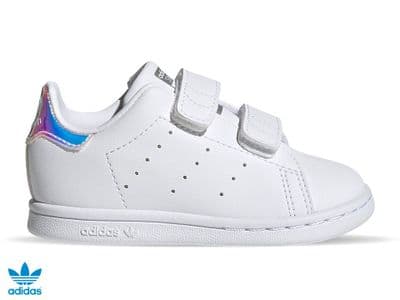 Junior Adidas ‘Stan Smith’ Trainers (FX7539) x3: £14.95