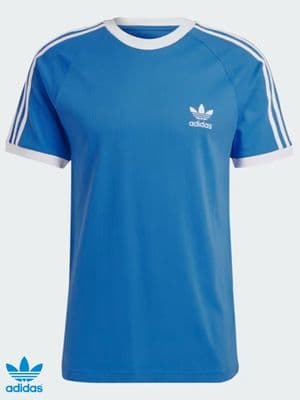Men’s Adidas ‘3 Stripes’ T Shirts (IN7745) x2: £8.95