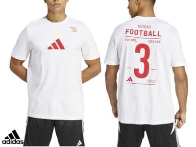 Men’s Adidas ‘FB Cat’ T Shirts (IT7086) x4: £6.95