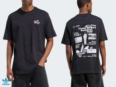 Men’s Adidas ‘Sports Elements Poster’ T Shirts (KE3865) x3: £8.50