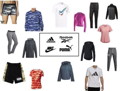 Mixed Adults Branded Clothing x50: £7.95