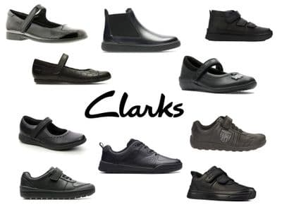 Mixed Junior Clarks Shoes x20: £10.95