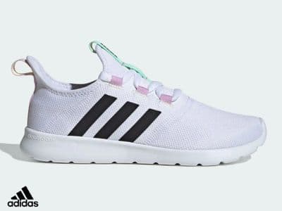 Women’s Adidas ‘CloudFoam Pure 2’ Trainers (H03762) x2: £18.95