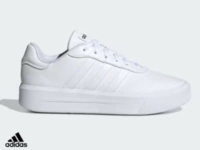 Women’s Adidas ‘Court Platform’ Trainers (GV9000) x6: £16.95