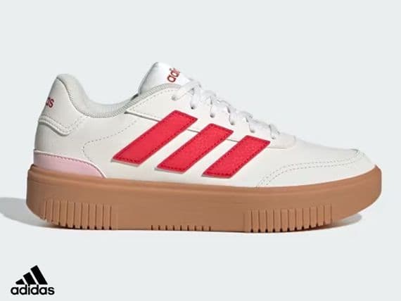 Women’s Adidas ‘CourtBlock Bold’ Trainers (JI2209) x7: £19.95