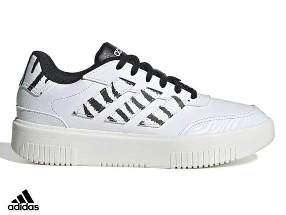 Women’s Adidas ‘CourtBlock Bold’ Trainers (JI2210) x3: £19.95