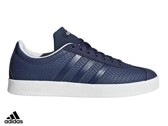 Women’s Adidas ‘VL Court 2.0’ Trainers (B42316) x2: £19.95