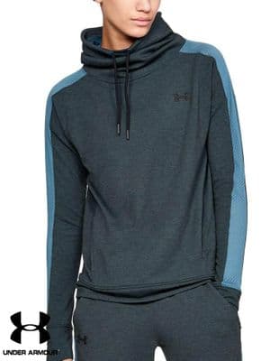 Women’s Under Armour ‘Featherweight Funnel Neck’ Sweatshirt (1305498-414) x7 (Option 1): £9.95