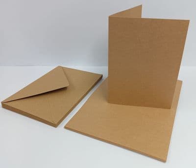 10 Pack – A5 Recycled Card Blanks & Envelopes