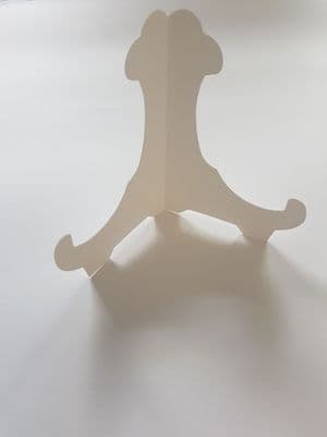 25 Large White Greeting Card Display Stands