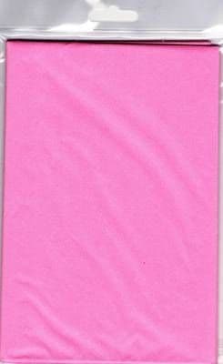 5 x Pink Tissue Paper, Large Sheets - 750mm X 500mm - SC62