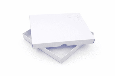 5x5 White Greeting Card Boxes