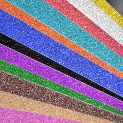 A4 Glitter Card None Shed