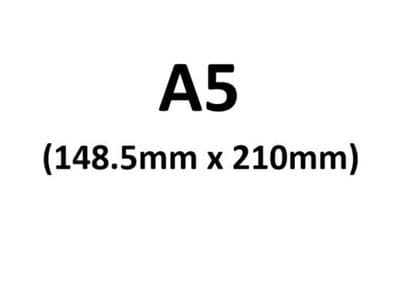 A5 Recycled Scalloped Card Blanks & Envelopes