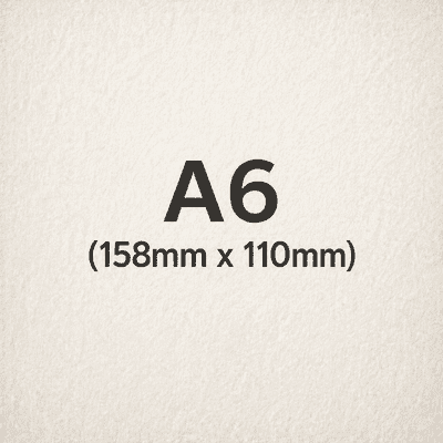 A6 Greeting Card Blanks & Envelopes