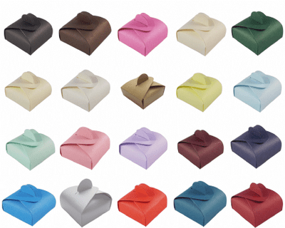 Chocolate Wedding Favour Boxes - Different Colours - SC18