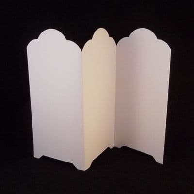 DL 3 Panel Screen Card Blanks & Envelopes - 5 Pack