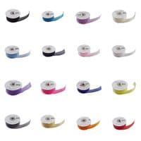 Navy Blue 25mm x 22 Meters Organza Ribbon For Favour Boxes & Crafts - Stella Crafts
