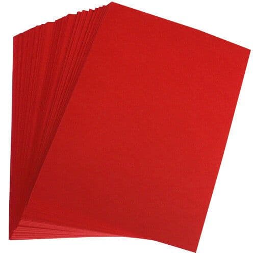 6x6 Coloured Craft Matt Card Choose the Colour & Quantity Of Your Cardstock