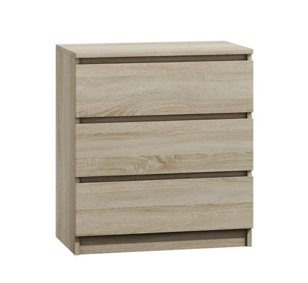 Moderna Sonoma - 3 Drawer