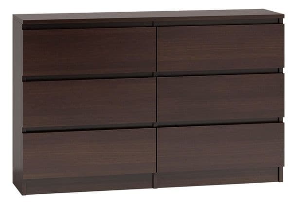 Moderna Wenge- 6 Drawer