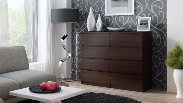 Moderna Wenge- 8 Drawer