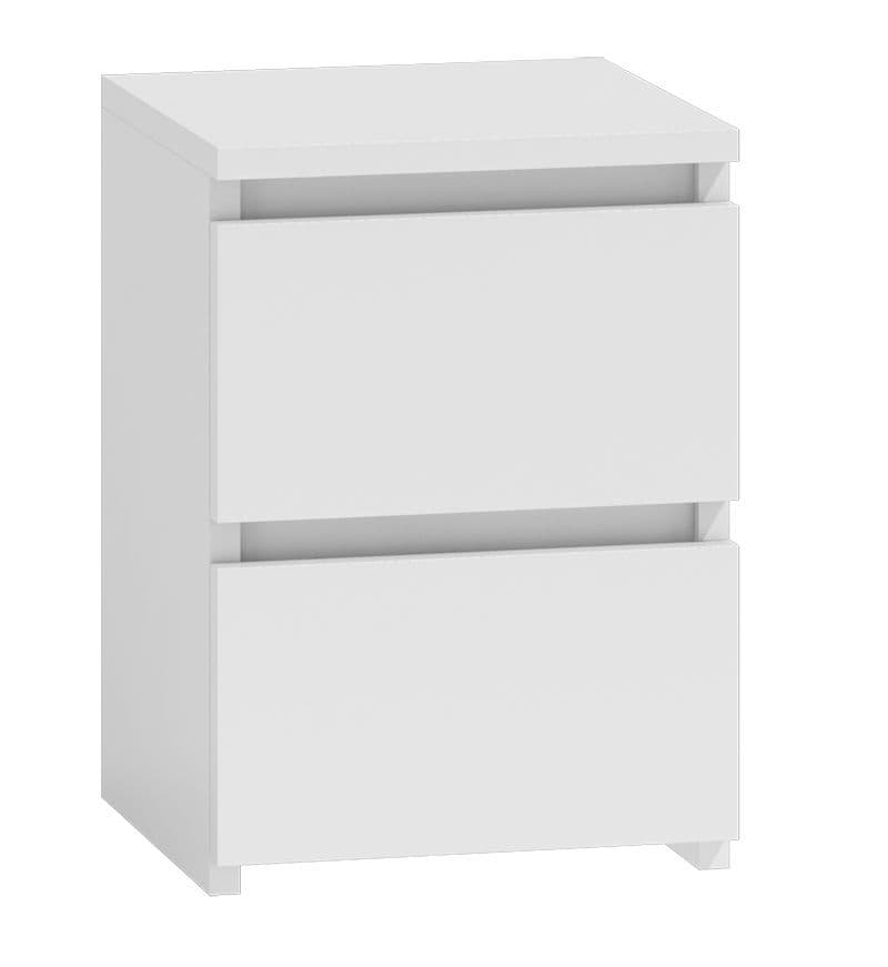 Moderna White - 2 Drawer