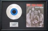 - 5000 VOLTS - 7" Platinum Disc & Song Sheet - I'M ON FIRE