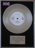 A-HA - 7" Platinum Disc - CRY WOLF
